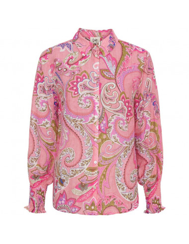 Lotta Smock Shirt | Rose