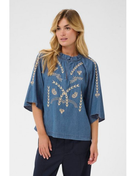 OnayaSZ Blouse | Denim