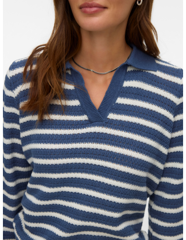 VmGorgeous V-neck Pullover | Denim