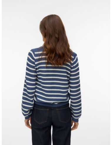 VmGorgeous V-neck Pullover | Denim