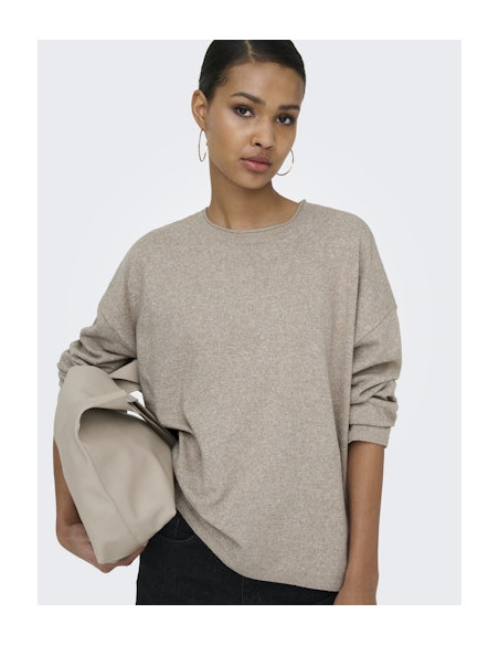OnlLoyal O-neck | Beige
