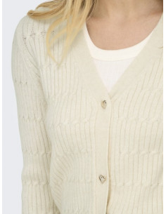 ONLKatia V-neck Cardigan | Gray | 2