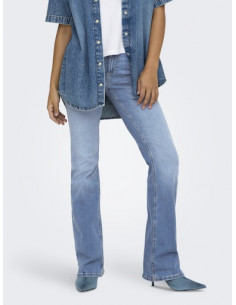 ONLBlush Back Pocket Flare | MedBlue 2