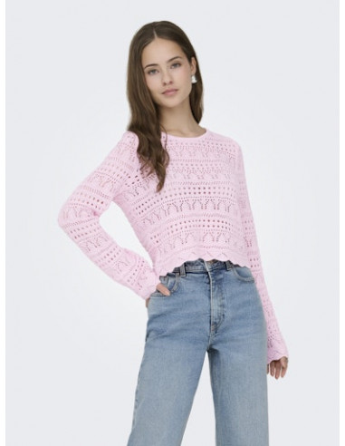 ONLElke LS Pullover | Rose
