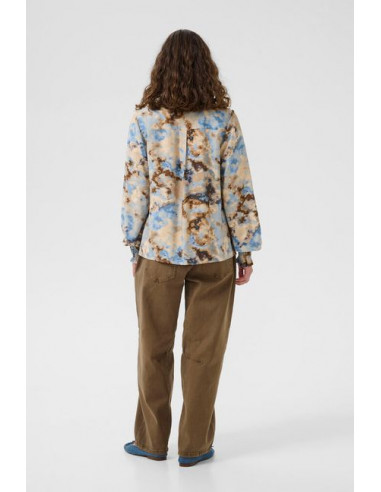 CuHizzy Blouse | Brown