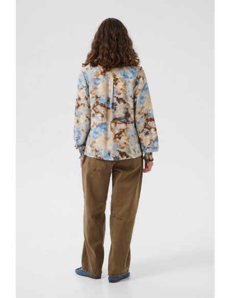 CuHizzy Blouse | Brown