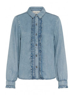 CrEllie Blouse | Denim 2