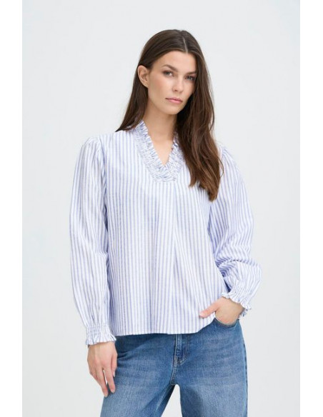 PZAudrey Blouse | Cloud