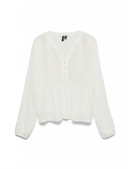 VmMenny LS Top | White