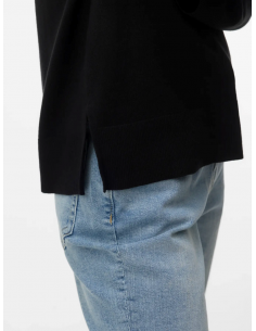 VmSilje V-Neck Pullover | Black 2