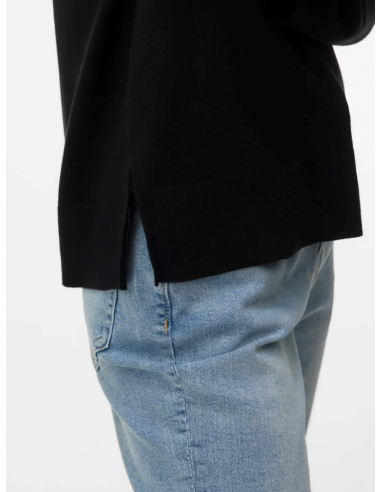 VmSilje V-Neck Pullover | Black