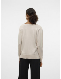 VmSilje V-Neck Pullover | Moonbeam 2
