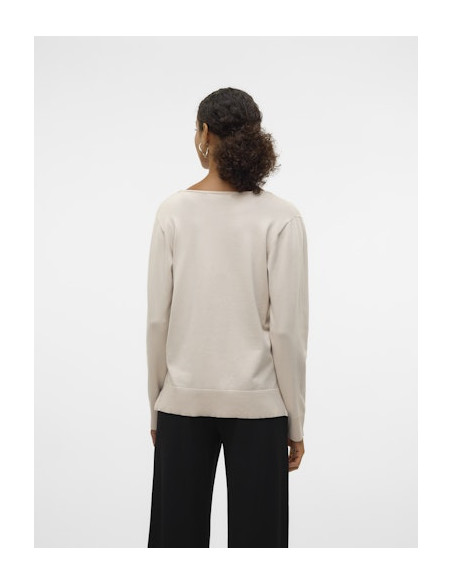 VmSilje V-Neck Pullover | Moonbeam