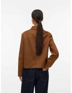 VmJose Short Jacket | Cognac 2