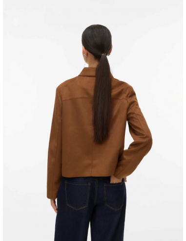 VmJose Short Jacket | Cognac