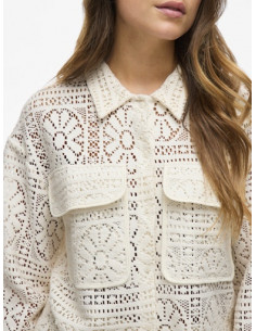 ViMerinda Crochet Cardigan | Birch 2