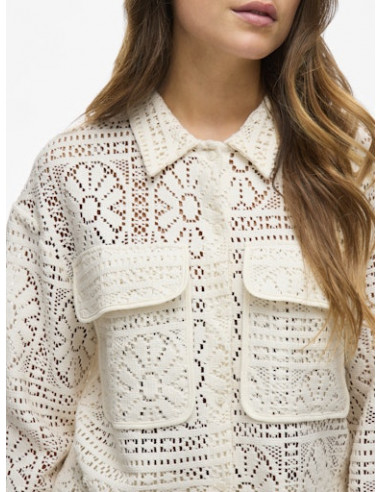 ViMerinda Crochet Cardigan | Birch