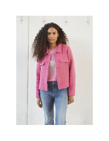 Chia Blazer | Pink