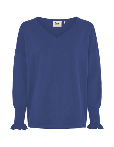 Frigga Smock Pullover | Blue