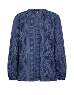 MmGata Allo Blouse | Blue 2