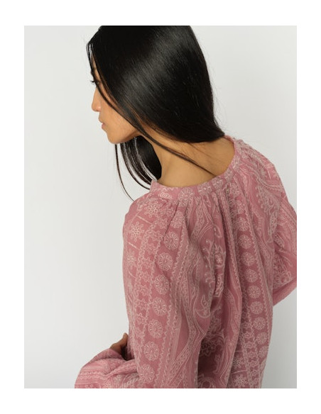 MmGata Allo Blouse | Rose