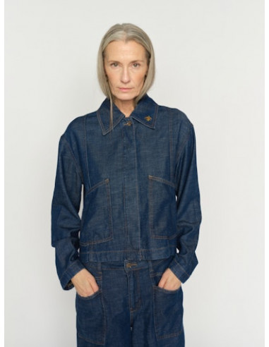 MmEyla Arge Jacket | Blue