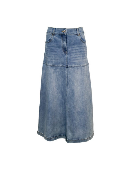 Coss Skirt | Blue Dnm