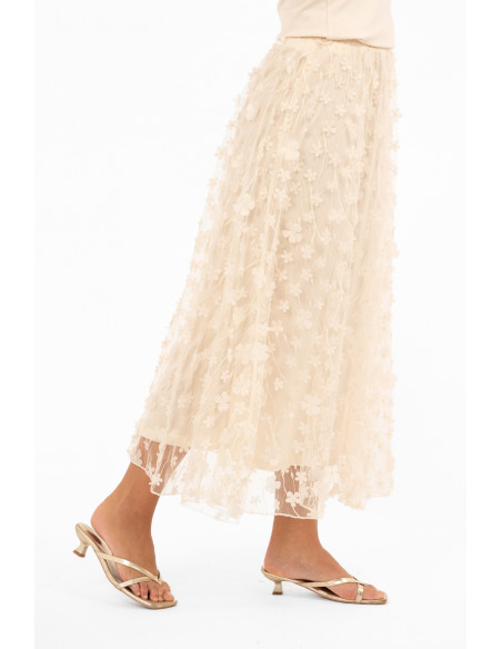 Chateau Skirt | Champagne