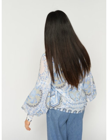 MmWylde Blouse | Blue