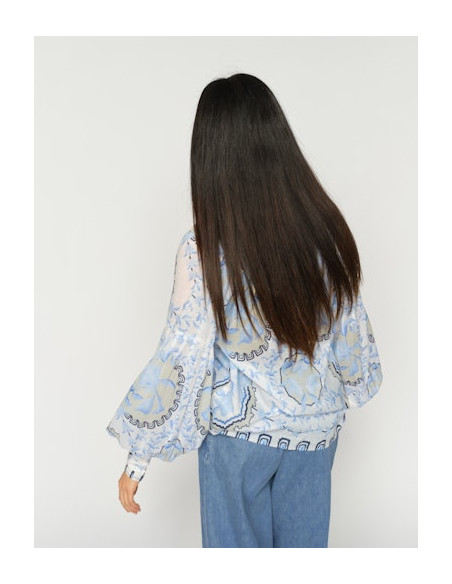 MmWylde Blouse | Blue