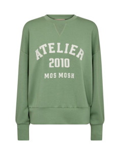 MMNima O-LS Sweatshirt | Green 2