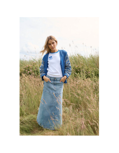 Coss Skirt | Blue Dnm