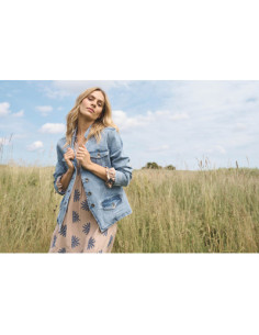 Coss Jacket | Blue Dnm