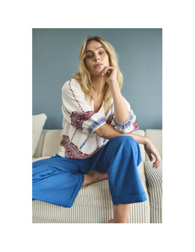 Hyacinth Blouse | Red