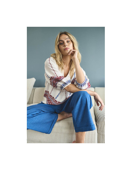 Hyacinth Blouse | Red