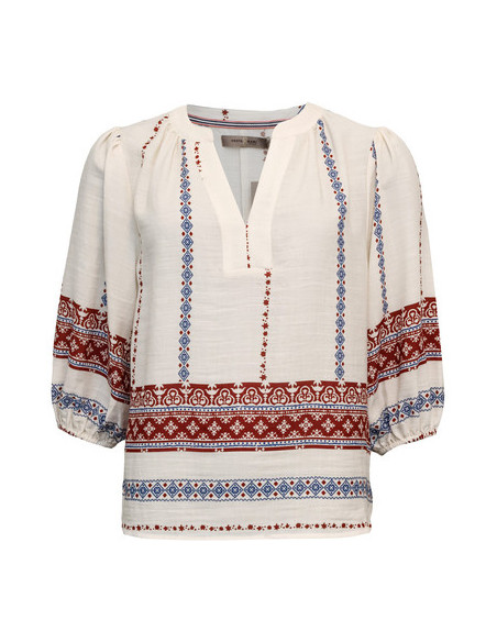 Hyacinth Blouse | Red