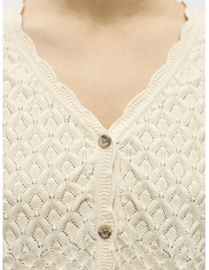 OBJNoa V-Neck Cardigan | Birch 2