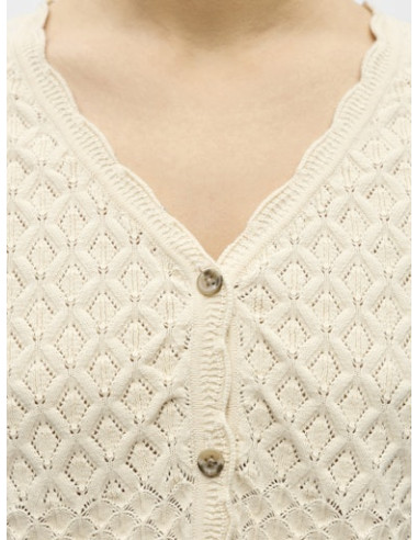 OBJNoa V-Neck Cardigan | Birch