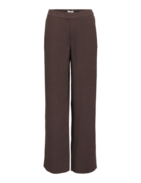ObjSanne Wide Pant | Brown