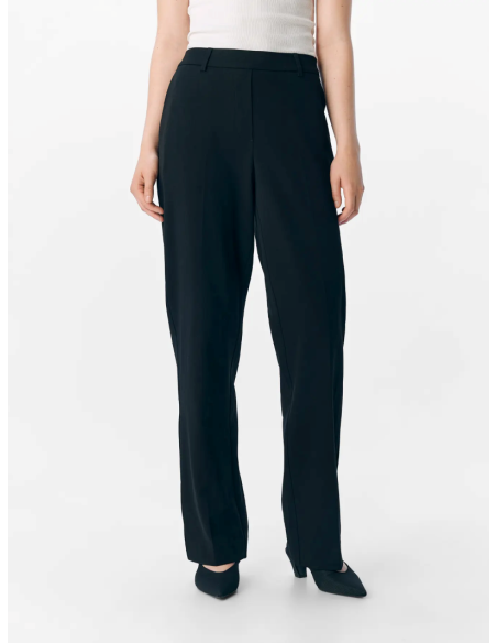 ObjLisa Straight Pant | Black