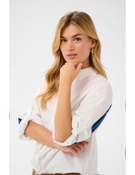 CREstela Short Shirt | White