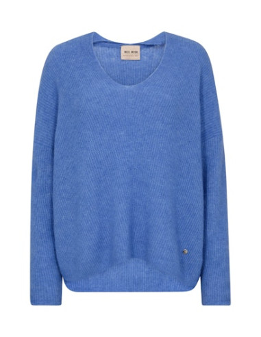 MmThora V-neck Knit | Ultramarine