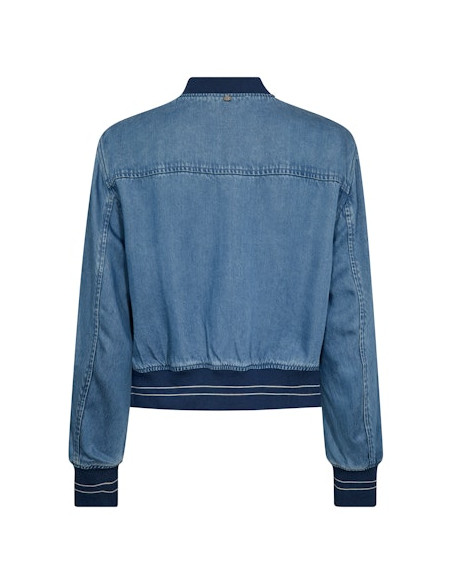MmCate Onyx Jacket | LtBlue Denim