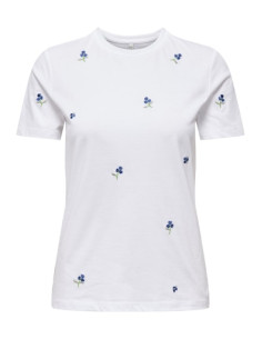 ONLKetty O-Neck Top | Blue