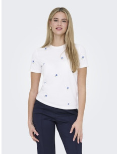 ONLKetty O-Neck Top | Blue 2