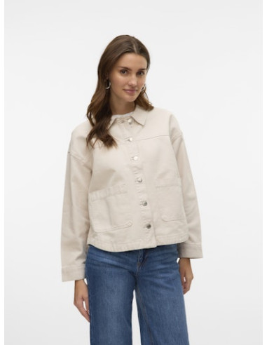 VMJamie Dnm Shacket | Birch