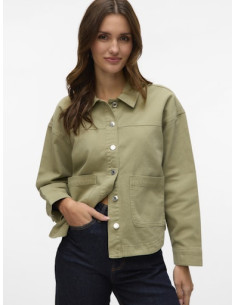 VMJamie Dnm Shacket | Laurel