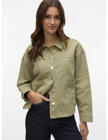 VMJamie Dnm Shacket | Laurel