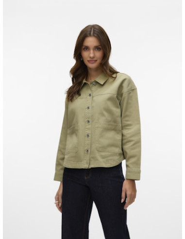 VMJamie Dnm Shacket | Laurel