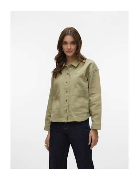 VMJamie Dnm Shacket | Laurel